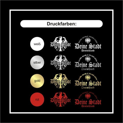 Erfurt meine Heimat meine Liebe, Longsleeve (SFU08-33b)
