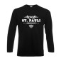 Preview: St. Pauli Longsleeve, Städteshirt mit Tribal (SFU09-06b)