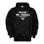 Preview: St. Pauli Kapuzenpullover Fan Hoodie mit Tribal (SFU09-06d)