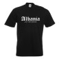 Preview: T-Shirt ALBANIEN (Albania), never walk alone S - 5XL (WMS01-06a)