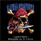 Preview: Fun T-Shirt Loyal to None, mit Totenkopf, Funshirt S - 6XL (ADS00304)