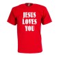 Preview: Jesus loves you, Fun T-Shirt