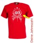 Preview: 30, 40, 50 Happy Birthday (Deine Zahl) Geburtstags Funshirt (FSG051)