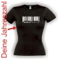 Preview: Made in.. Deine Jahreszahl, Damen Geburtstags Fun T-Shirt (FSG079)