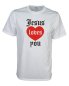 Preview: Jesus loves you, Fun T-Shirt