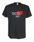 Preview: God loves me, Fun T-Shirt, Funshirt bis Gr. 5XL (FSJ015)