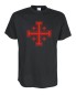 Preview: Jerusalem crusader cross, Fun T-Shirt, Funshirt bis Gr. 5XL (FSJ017)