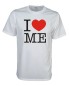 Preview: I Love me Fun T-Shirt, weiß