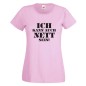 Preview: Ich kann auch nett sein, T-Shirt, Damen Funshirt