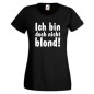 Preview: Ich bin doch nicht blond, T-Shirt, Damen Funshirt