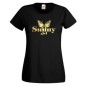 Preview: Sunny girl, T-Shirt, Damen Funshirt