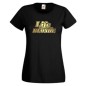 Preview: Life is better blonde, T-Shirt, Damen Funshirt