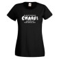 Preview: Wo ich bin herrscht Chaos .., T-Shirt, Damen Funshirt