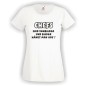 Preview: Chefs sind Vorbilder .., T-Shirt, Damen Funshirt