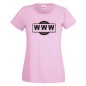 Preview: Weiblich willig wunderbar, T-Shirt, Damen Funshirt