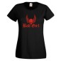 Preview: Bad Girl, T-Shirt, Damen Funshirt