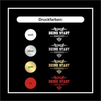 Dortmund GERMANY T-Shirt, Tribal Städteshirt (SFU09-04a)