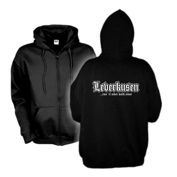 Leverkusen Kapuzenjacke never walk alone Fan Hoodie (SFU01-03e)