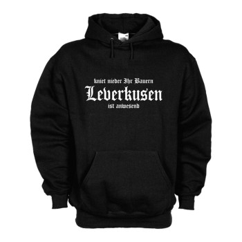 Leverkusen Kapuzenpullover kniet nieder Ihr Bauern Hoodie (SFU02-03d)