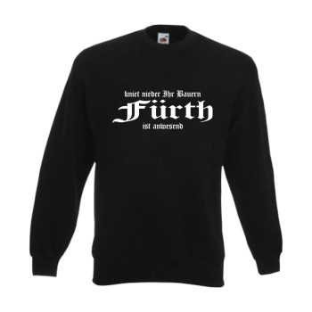 Fürth - kniet nieder Ihr Bauern – Sweatshirt (SFU02-07c)