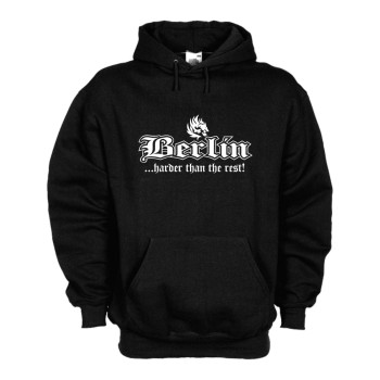 Berlin Kapuzenpulli harder than the rest Fan Hoodie (SFU03-08d)