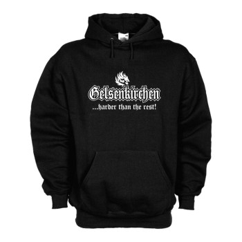 Gelsenkirchen Kapuzenpulli harder than the rest Fan Hoodie (SFU03-10d)