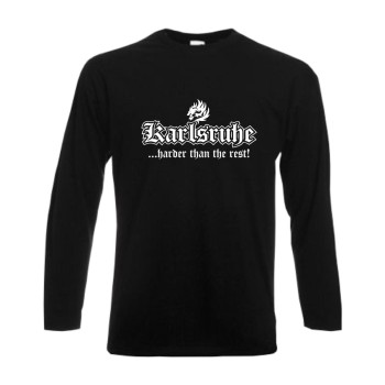 Karlsruhe harder than the rest Longsleeve, langarm Shirt (SFU03-17b)