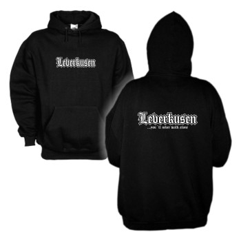 Leverkusen Kapuzenpullover never walk alone Fan Hoodie (SFU04-03d)