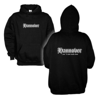 Hannover Kapuzenpullover never walk alone Fan Hoodie (SFU04-11d)