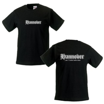 Hannover never walk alone Kinder Fanshirt (SFU04-11f)