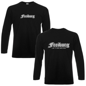 Freiburg never walk alone Longsleeve langarm tshirt (SFU04-30b)
