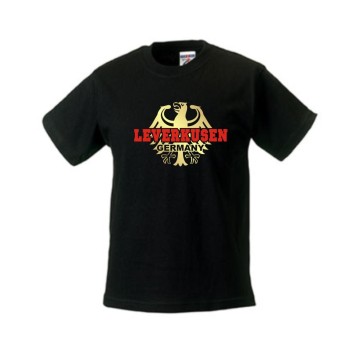 Leverkusen Kinder T-Shirt mit Bundesadler (SFU06-03f)