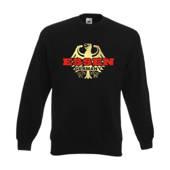 Essen Sweatshirt, Städteshirt mit Bundesadler (SFU06-41c)