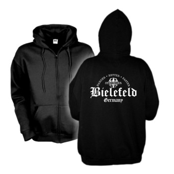 Bielefeld harder better faster stronger Kapuzenjacke (SFU07-05e)