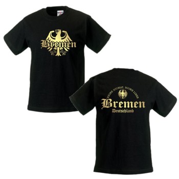 Bremen meine Heimat meine Liebe Kinder T-Shirt (SFU08-21f)