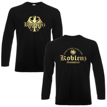 Koblenz meine Heimat meine Liebe, Longsleeve (SFU08-24b)