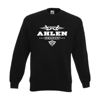 Ahlen Sweatshirt, Städteshirt mit Tribal (SFU09-26c)