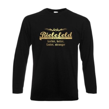 Bielefeld harder better faster stronger – Longsleeve (SFU10-05b)