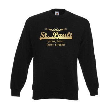 St. Pauli harder better faster stronger – Sweatshirt (SFU10-06c)