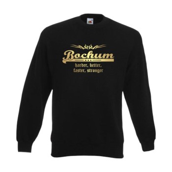 Bochum harder better faster stronger – Sweatshirt (SFU10-16c)