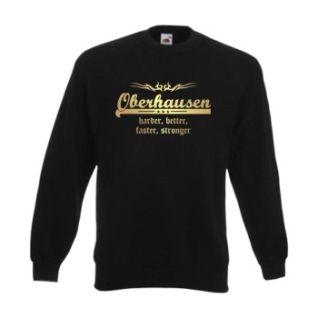 Oberhausen harder better faster stronger – Sweatshirt (SFU10-27c)