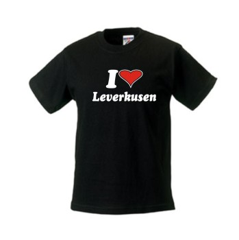 Leverkusen Kinder T-Shirt I love (SFU11-03f)