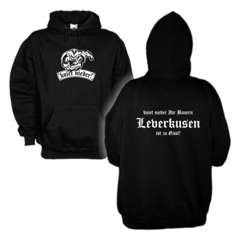 Leverkusen ist zu Gast Kapuzenpulli mit Print (SFU12-03d)