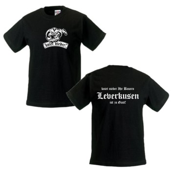 Leverkusen ist zu Gast Kinder T-Shirt (SFU12-03f)