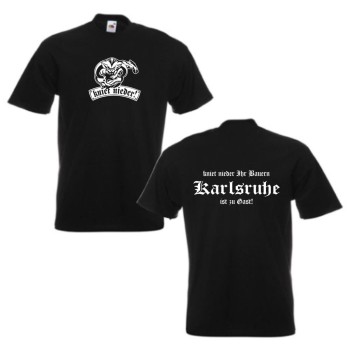 Karlsruhe ist zu Gast Fan T-Shirt, Städteshirt (SFU12-17a)