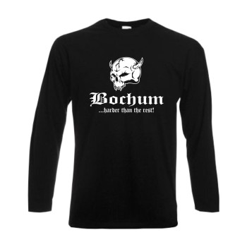 Bochum harder than the rest, Longsleeve mit Totenkopf (SFU14-16b)