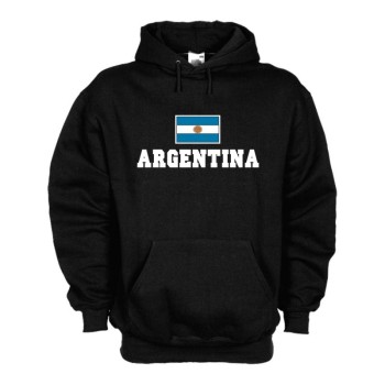 Kapuzensweat ARGENTINIEN, Flagshirt, Fan Hoodie S-6X (WMS02-09d)