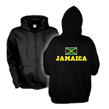 Kapuzenjacke JAMAICA, Flagshirt, Hoodie S-6XL (WMS02-30e)