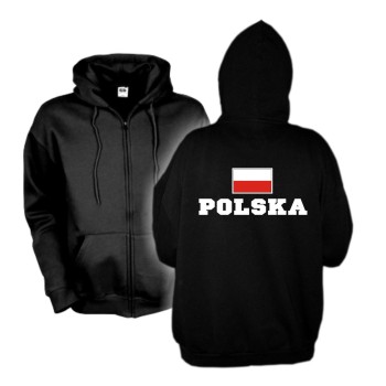 Kapuzenjacke POLEN (Polska), Flagshirt, Hoodie S-6XL (WMS02-48e)