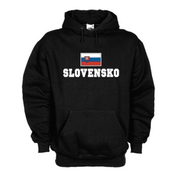 Kapuzensweat SLOVAKEI (Slovensko), Flagshirt, Fan Hoodie S-6X (WMS02-58d)